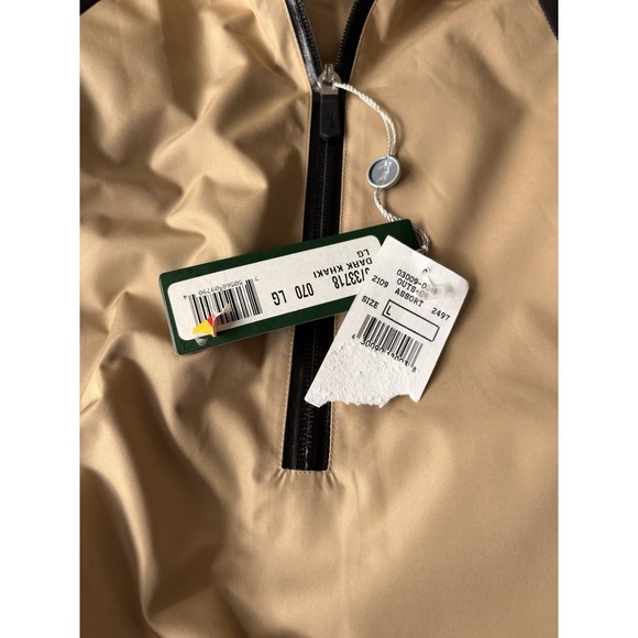 Bobby Jones Long Sleeve Golf Jacket Elastic Waist and Cuffs 1/4 zipper nwt - Picture 5 of 8